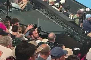 Čuveni fudbaler otkrio šta je radio u Novakovoj loži na "Lejveru" FOTO