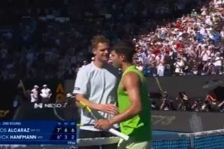 Pera "naspinovao" Hanfmana – da oznoji čak i Alkarasa