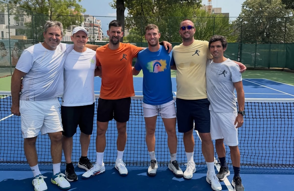 Filip spremao Novaka za US open: Objavio fotke na Instagramu