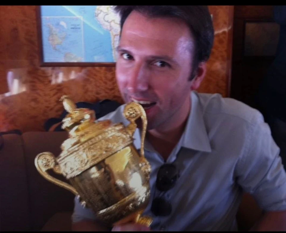 "Novak osvojio Vimbldon, leteli smo privatnim avionom": Milan Bošković otkrio kako je stajati sa Kejt Midlton VIDEO