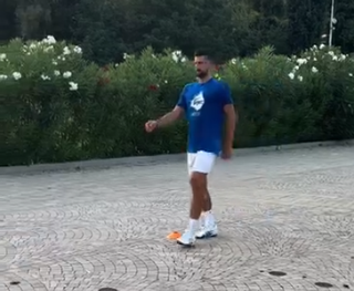 Novak Đoković snimljen kako trenira u Crnoj Gori pred Sinsinati VIDEO