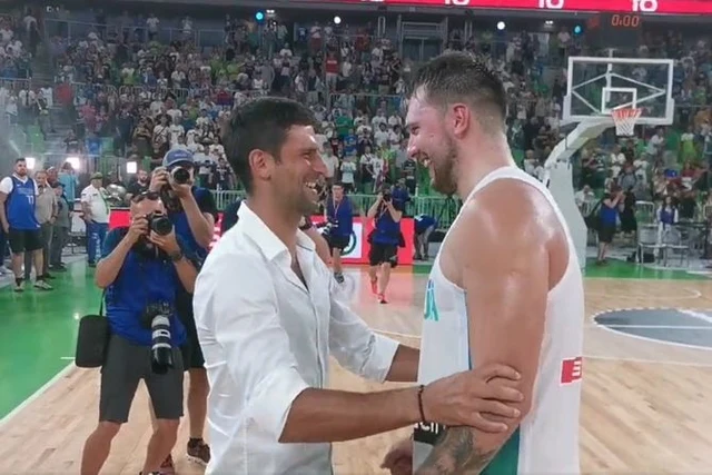 Dončić i Đoković gledaju Zvezdu u "Danu D" Evrolige