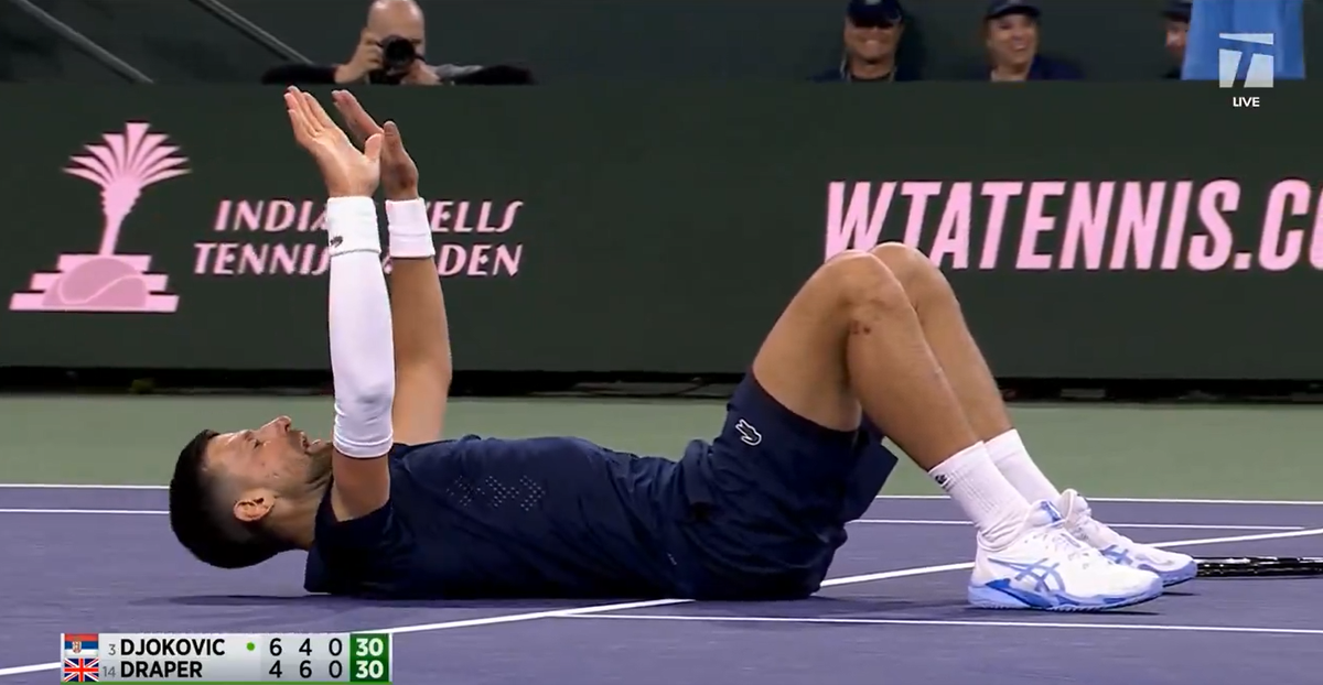 39 godina mlad! Pogledajte neverovatan poen koji je Novak izvukao, publika ustala na noge