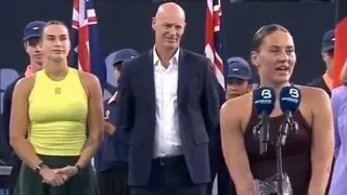 Kostjuk: "U Ukrajini je -20, nema struje i vode" – Sabalenka joj očitala lekciju VIDEO 