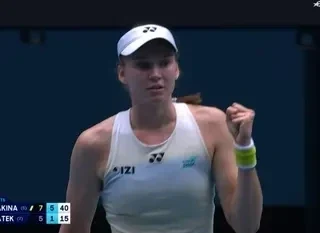 Ribakina se malo us*ala, pa razbila Igu VIDEO