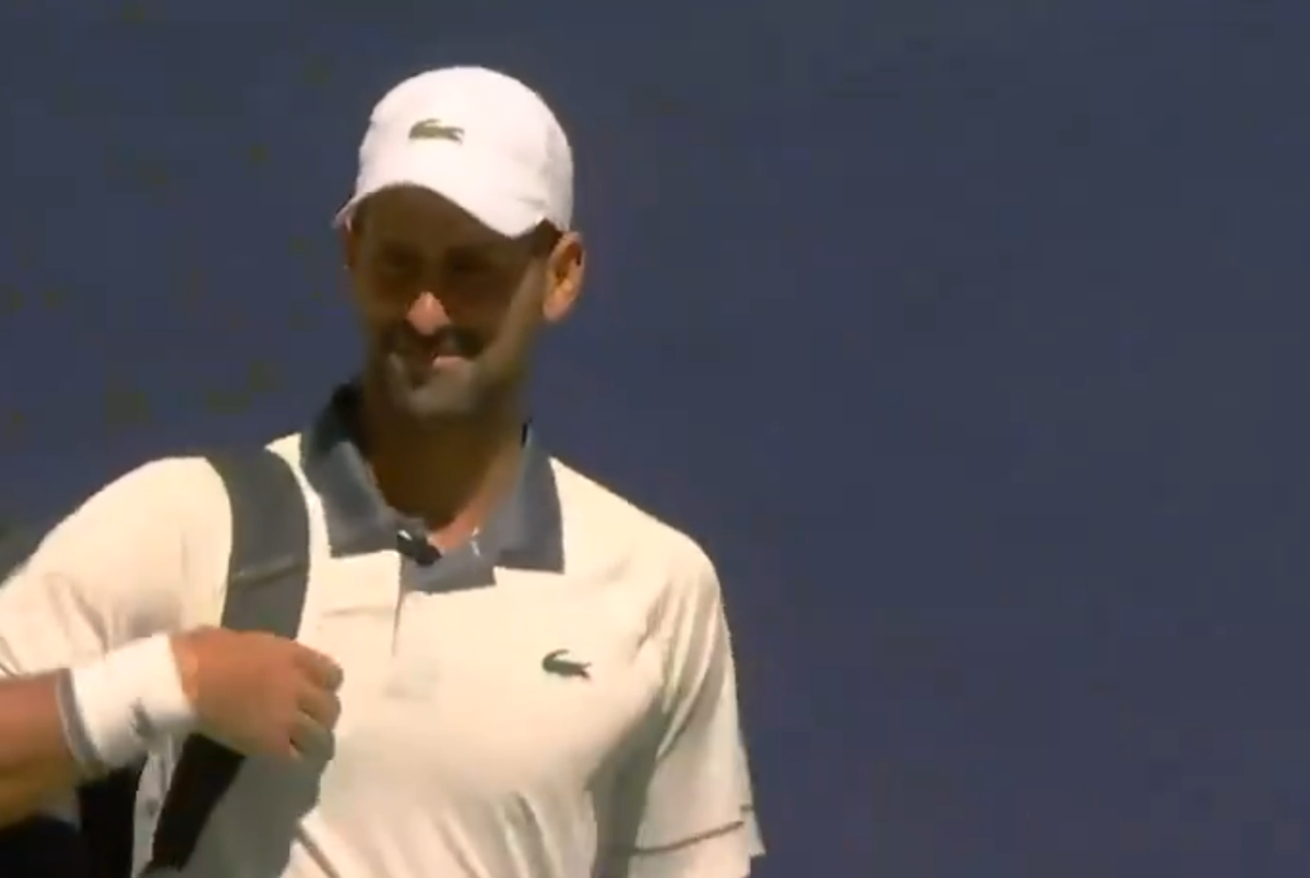 Neočekivano: Novak Đoković prekinuo sparing trening posle samo tri gema